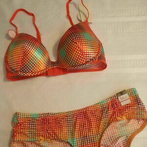 FLIRTITUDE 36A 4XS or 34C 5S Convertible Racerback Bra Hipster Choice NWT